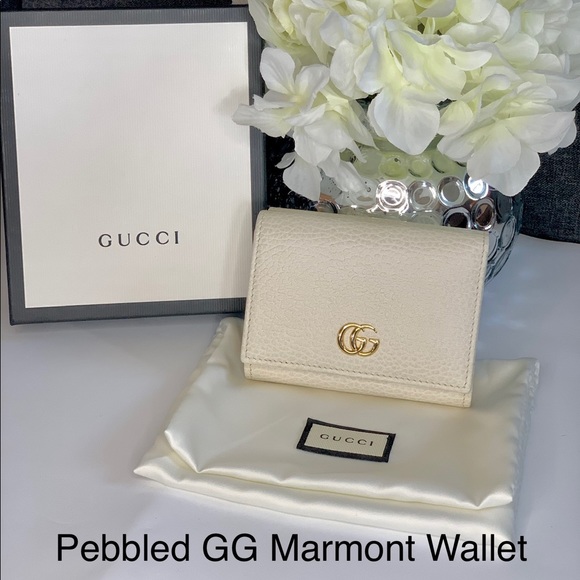 Gucci Handbags - ✅Pebbled Calfskin Marmont wallet✅